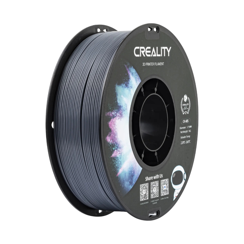 Філамент (пластик) для 3D принтера CREALITY ABS 1кг, 1.75мм, сірий (3301020034)